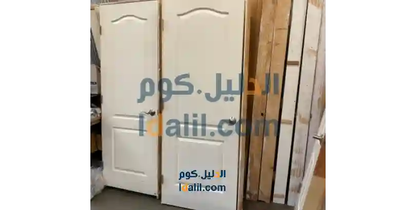 عرض أبواب مستعملة للبيع بتصاميم مختلفة مع فحص الحالة قبل الشراء