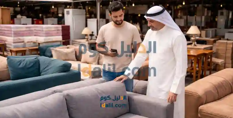 شراء اثاث مستعمل الوطية يشمل كنب وغرف نوم وأثاث منزلي بحالة جيدة داخل الوطية