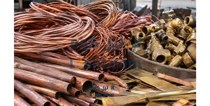 شراء نحاس مستعمل من أنواع مختلفة مع فرز القطع النحاسية وتجهيزها للبيع